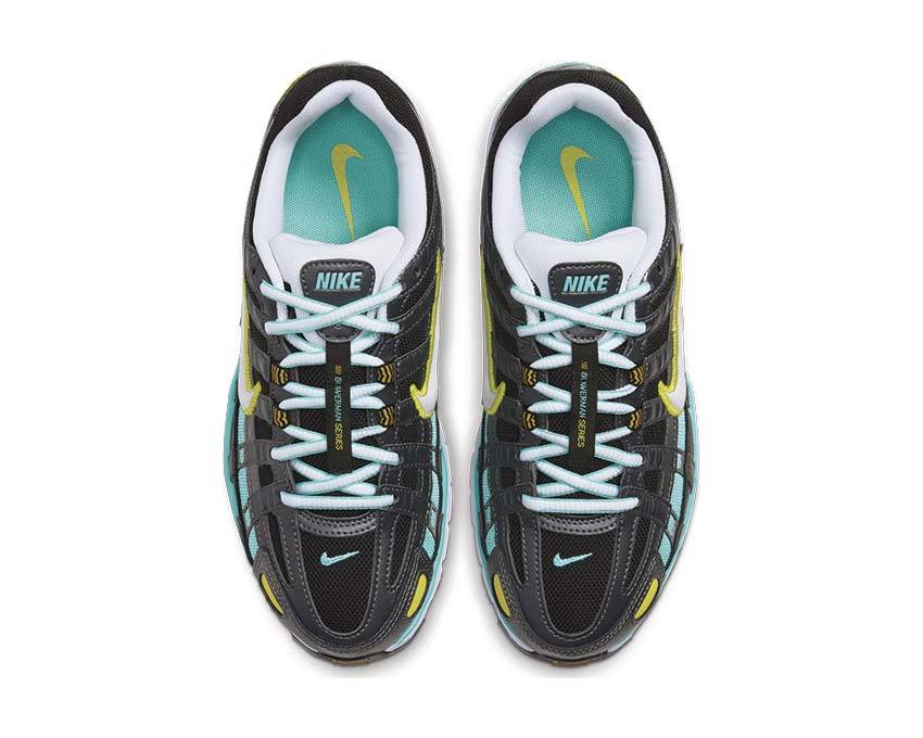 Nike P-6000 Black / White - Aurora Green - Amber Rise BV1021-005