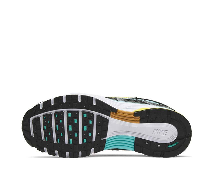 Nike P-6000 Black / White - Aurora Green - Amber Rise BV1021-005