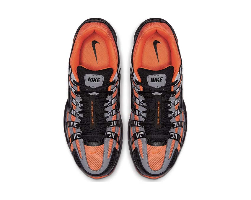 Nike P-6000 Total Orange Black Anthracite Flt Silver CD6404-800