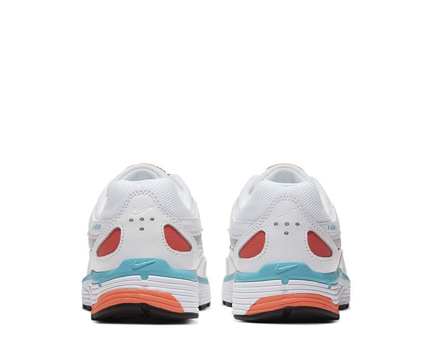 Nike P-6000 White / White - Oracle Aqua - Magic Flamingo BV1021-105