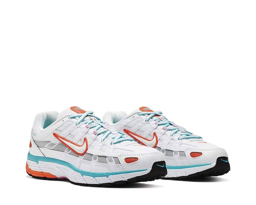 Nike P-6000 White / White - Oracle Aqua - Magic Flamingo BV1021-105