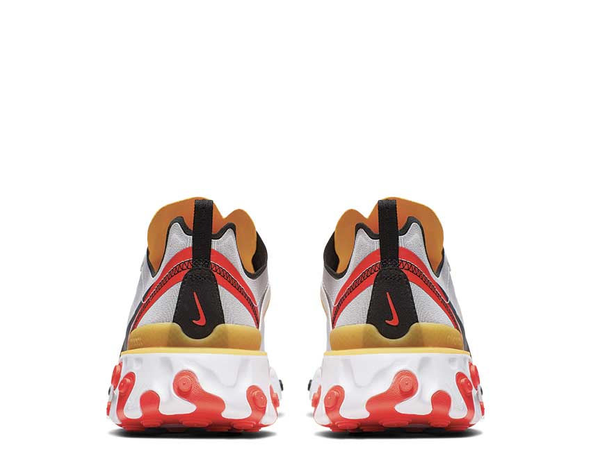 Nike React Element 55 White Black Bright Crimson BQ6166-102