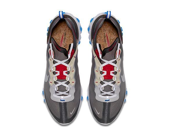 Nike React Element 87 Dark Grey / Photo Blue AQ1090-003