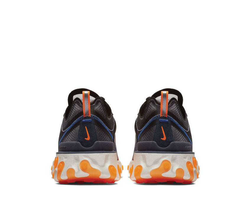 Nike React Element 87 Wolf Grey Black Thunder Blue AQ1090-004