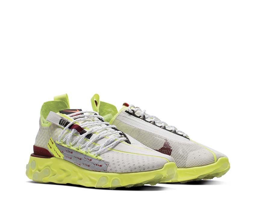 Nike React Ispa Platinum Tint / Team Red - Volt Glow CT2692-002