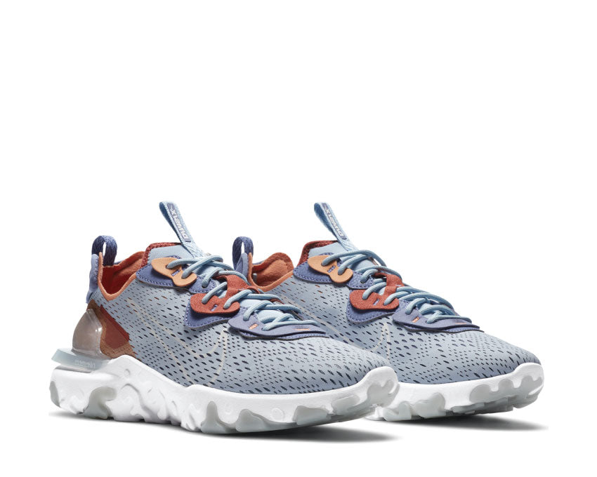 Nike React Vision LT Armony Blue / Pure Platinum - Amber Brown CD4373-401