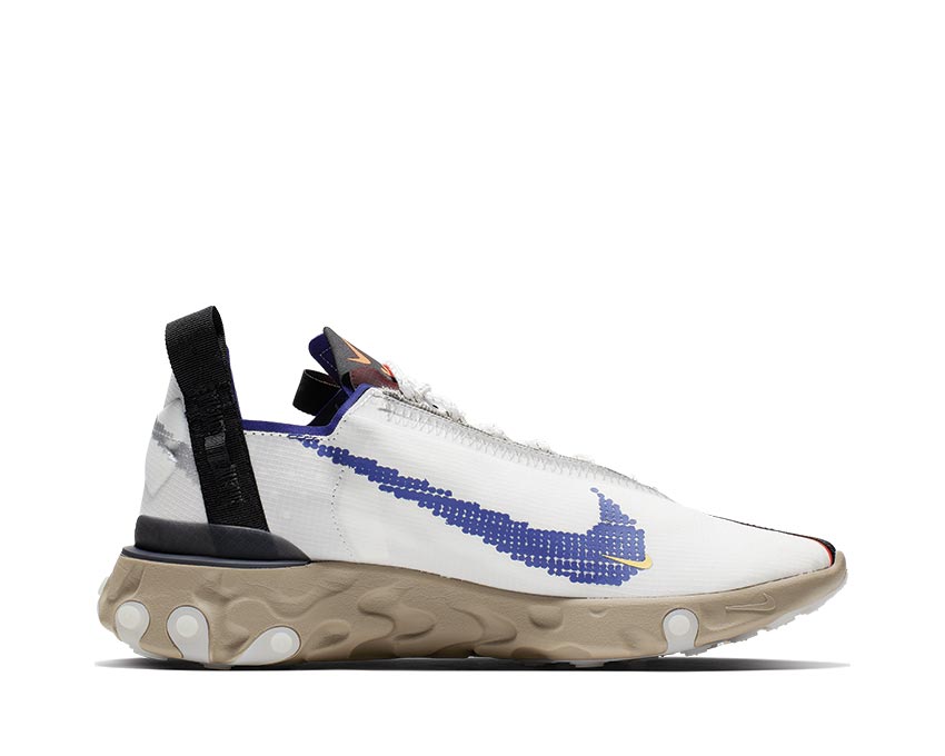 Nike React WR ISPA Summit White Deep Royal Blue Khaki Black AR8555-100