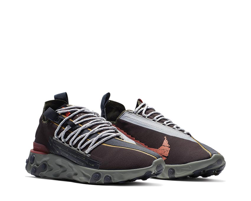 Nike React WR ISPA Velvet Brown Terra Orange Dark Stucco AR8555-200
