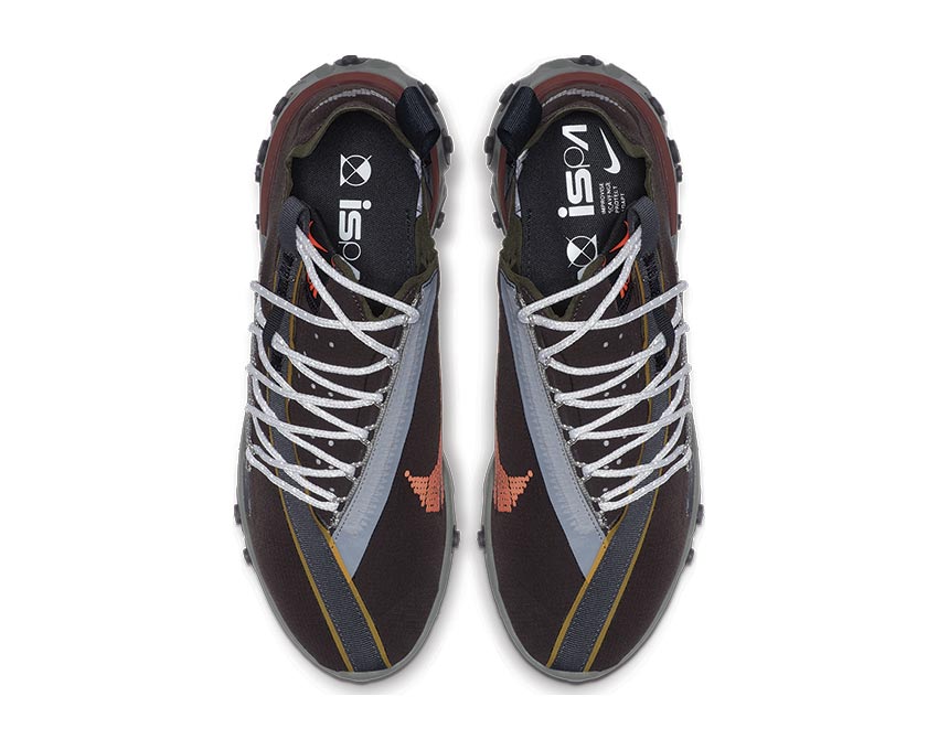 Nike React WR ISPA Velvet Brown Terra Orange Dark Stucco AR8555-200