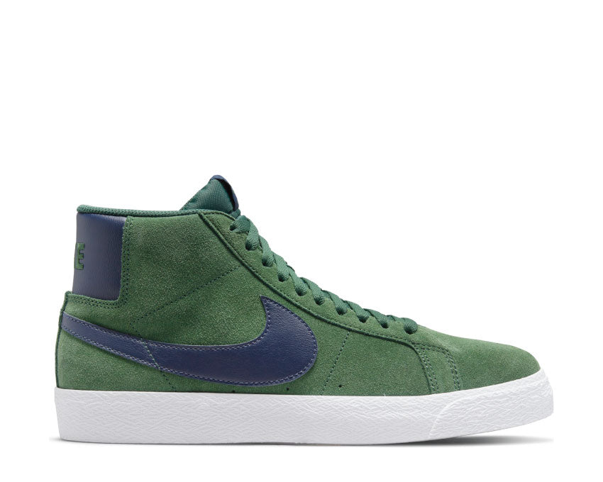 Nike SB Zoom Blazer Mid Noble Green / Midnight Navy - Noble Green 864349-302