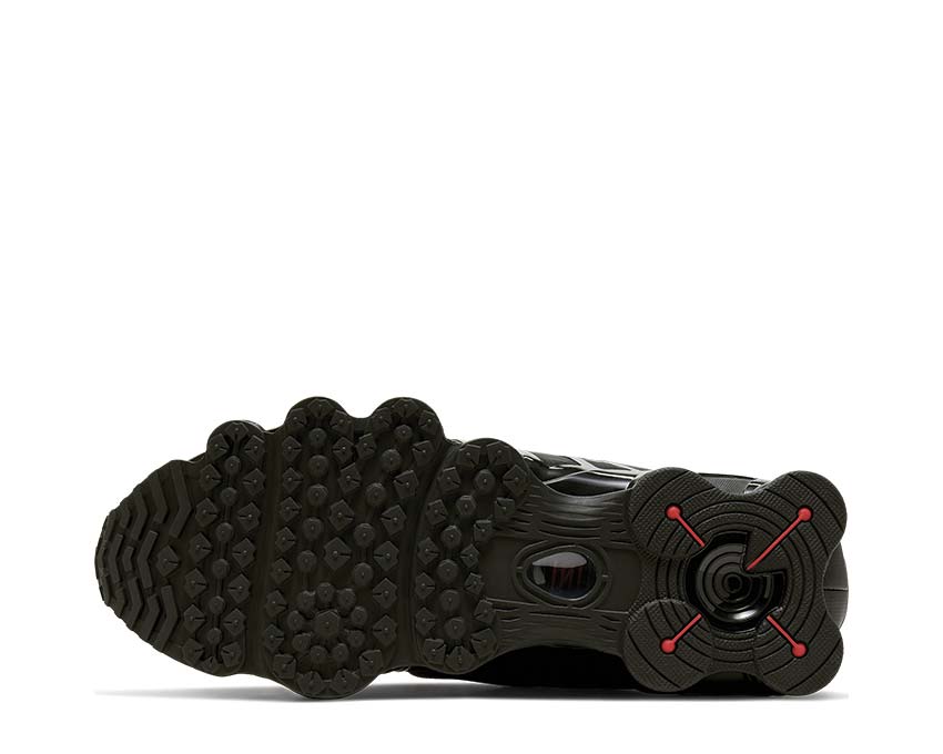 Nike Shox TL Black Metallic Hematite Max Orange AV3595-002