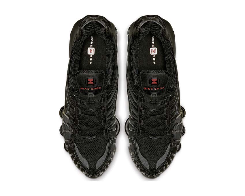 Nike Shox TL Black Metallic Hematite Max Orange AV3595-002