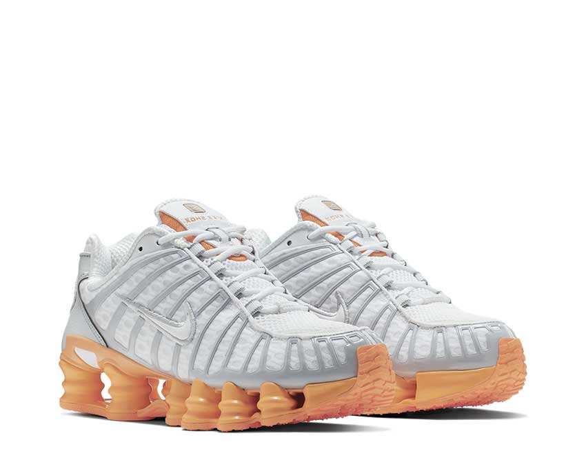 Nike Shop TL White / Pure Platinum - Fuel Orange AR3566-101