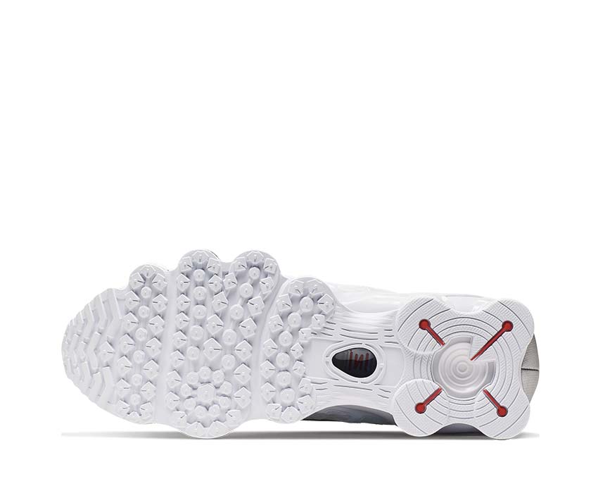 Nike Shox TL White Metallic Silver Max Orange AV3595-100