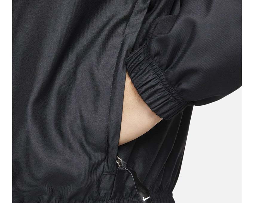 Nike U NK Solo SWSH Satin Bomber Jacket Black / Doll / White DN1266-011