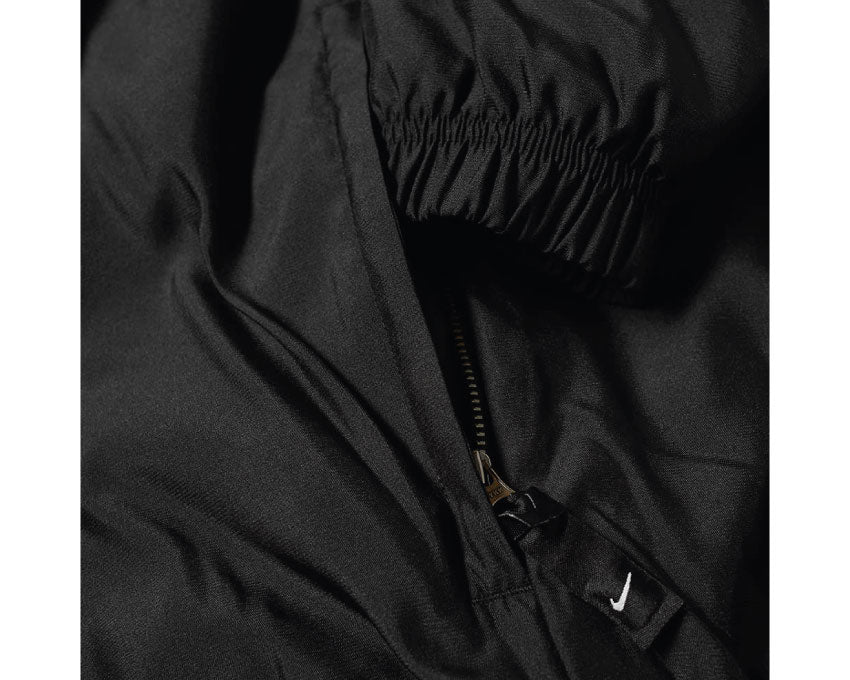 Nike Solo Swoosh Satin Bomber Jacket Black DN1266-010