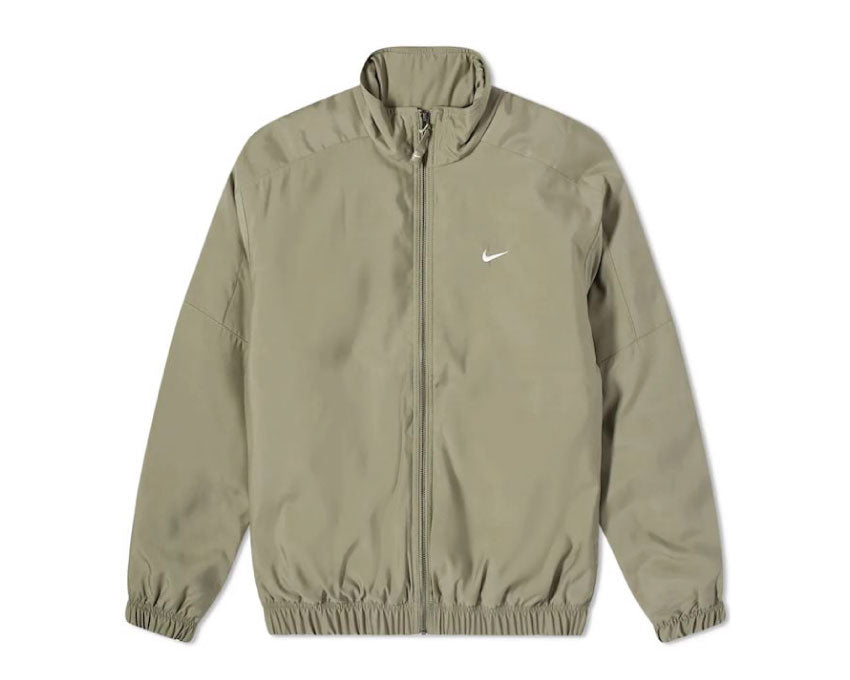 Nike Solo Swoosh Satin Bomber Jacket Olive DN1266-320