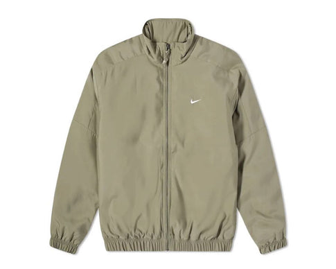 Nike Solo Swoosh Satin Bomber Jacket Olive DN1266-320