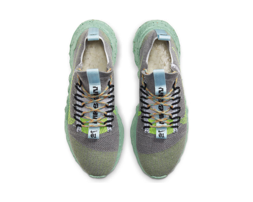Nike Space Hippie 01 Wolf Grey / Volt - Black - White DJ3056-002