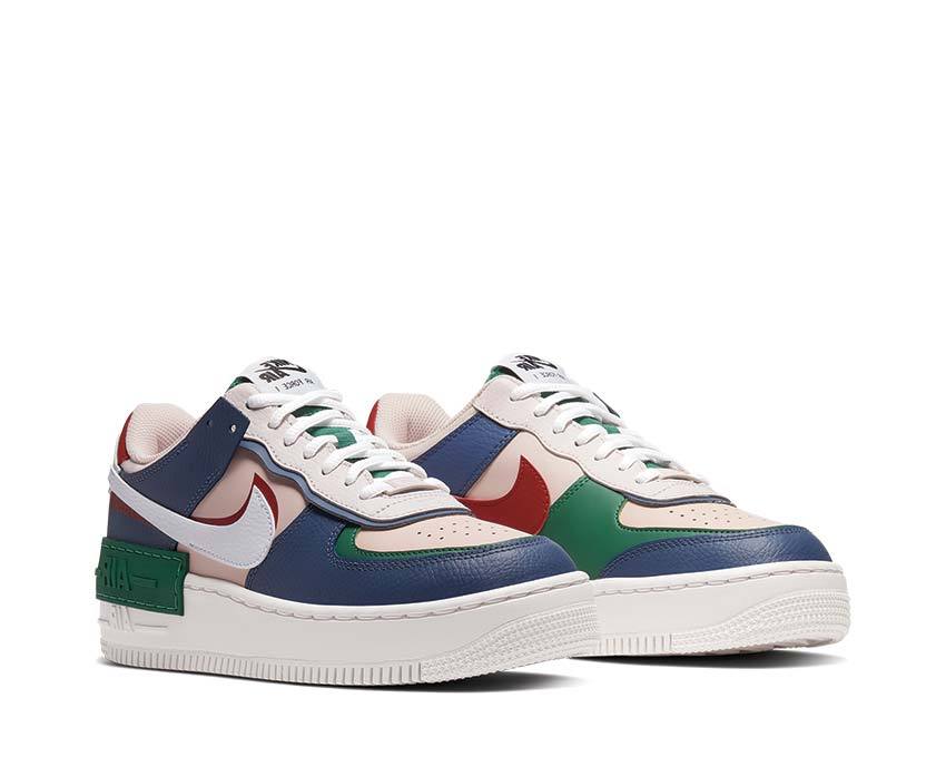 Nike W AF1 Shadow Mystic Navy / White - Echo Pink - Gym Red CI0919-400