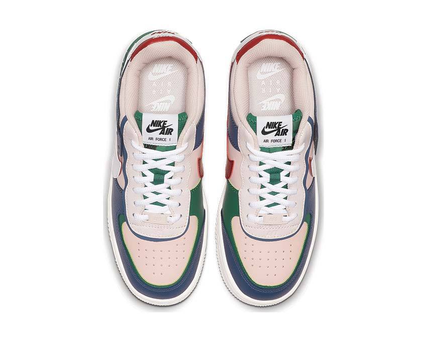 Nike W AF1 Shadow Mystic Navy / White - Echo Pink - Gym Red CI0919-400