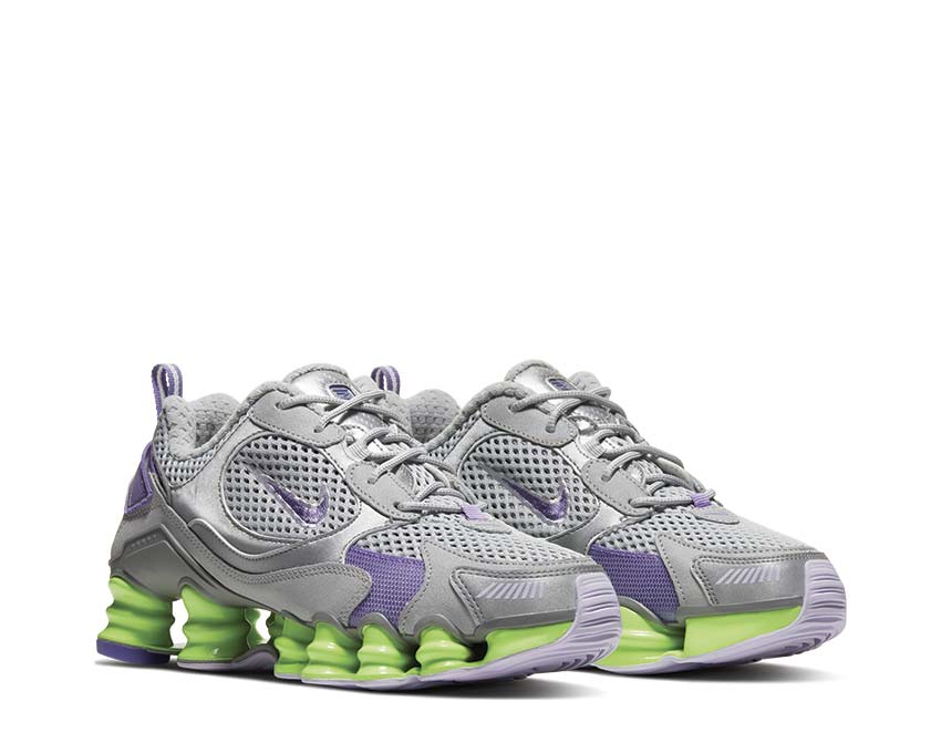 Nike W Shox TL Nova SP Metallic Platinum / Metallic Silver - Lime Blast CK2085-002