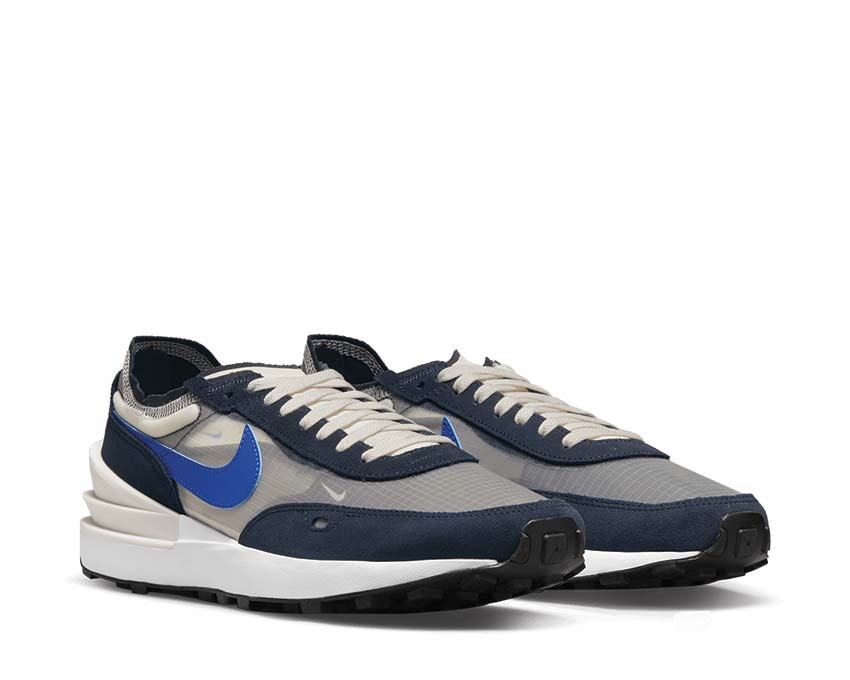 Nike Waffle One SE Phantom / Hyper Royal - Dark Obsidian - Black DD8014-003