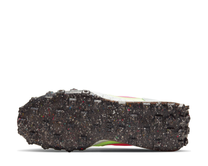 Nike Waffle Racer Crater Foam Barely Volt / Pink Blast - Black CT1983-700
