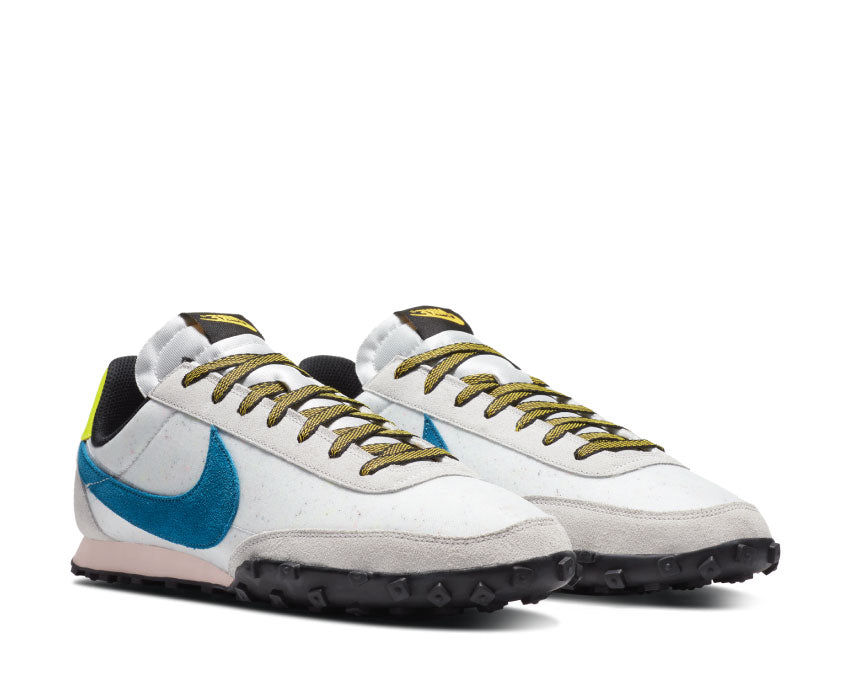 Nike Waffle Racer Summit White / Green Abyss - Photon Dust DA4655-100