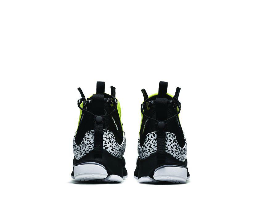 Nike Acronym Air Presto Mid White Black Dynamic Yellow AH7832 100