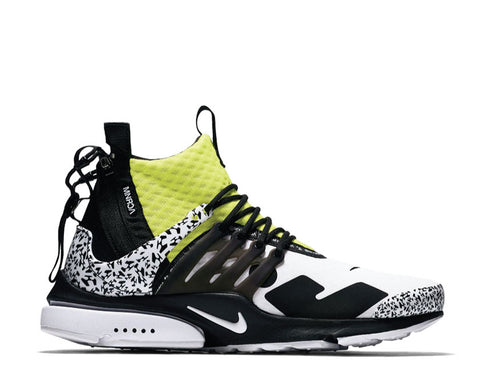 Acronym Air Presto Mid White Black Dynamic Yellow AH7832 100