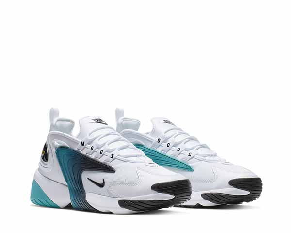 Nike Zoom 2K White Black Teal Nebula AO0269-106