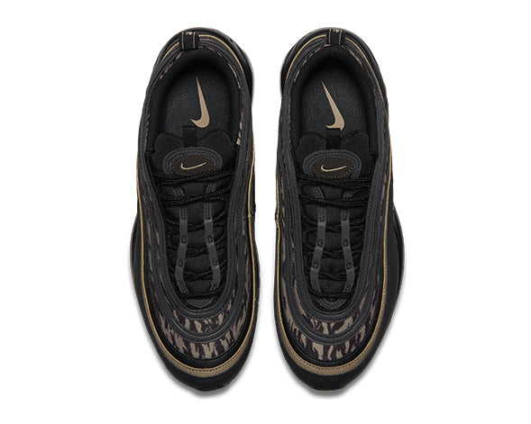 Nike Air Max 97 Black Khaki Velvet Brown AQ4132-001