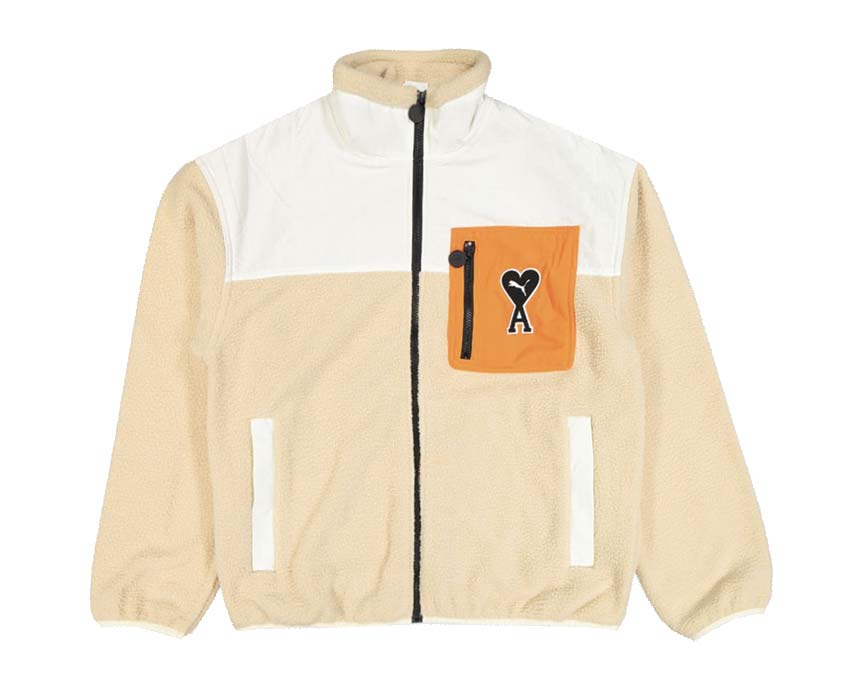Puma X AMI Sherpa Jacket Light Sand 535998 67