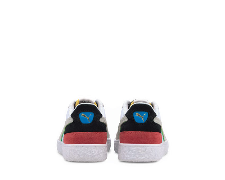 Puma Ralph Sampson Lo WH White - Black - High Risk Red 374749 01