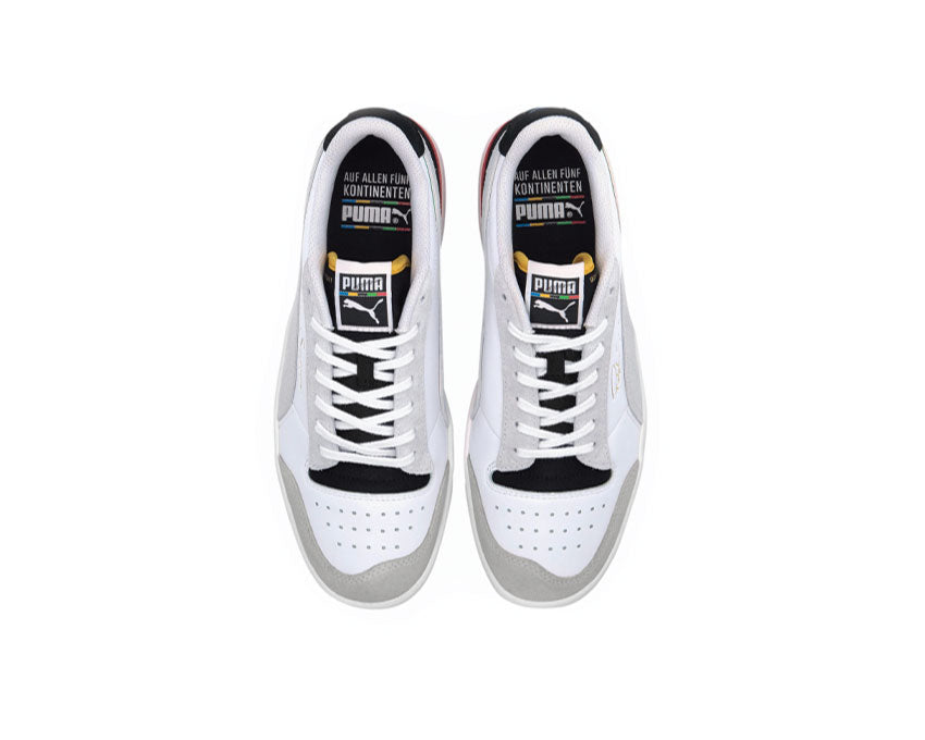 Puma Ralph Sampson Lo WH White - Black - High Risk Red 374749 01