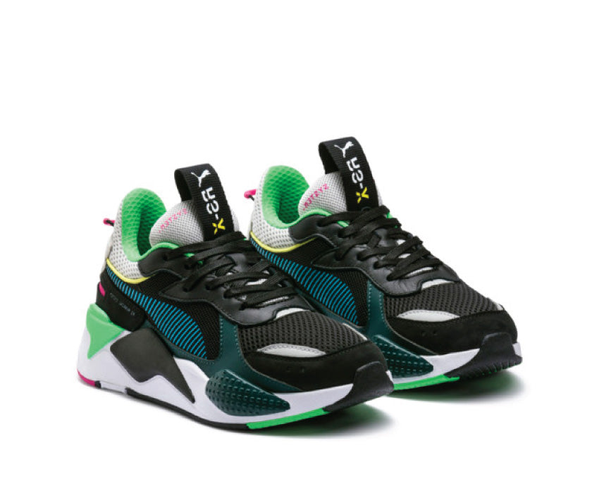 Puma RS-X TOYS Black Blue Atoil 369449-01