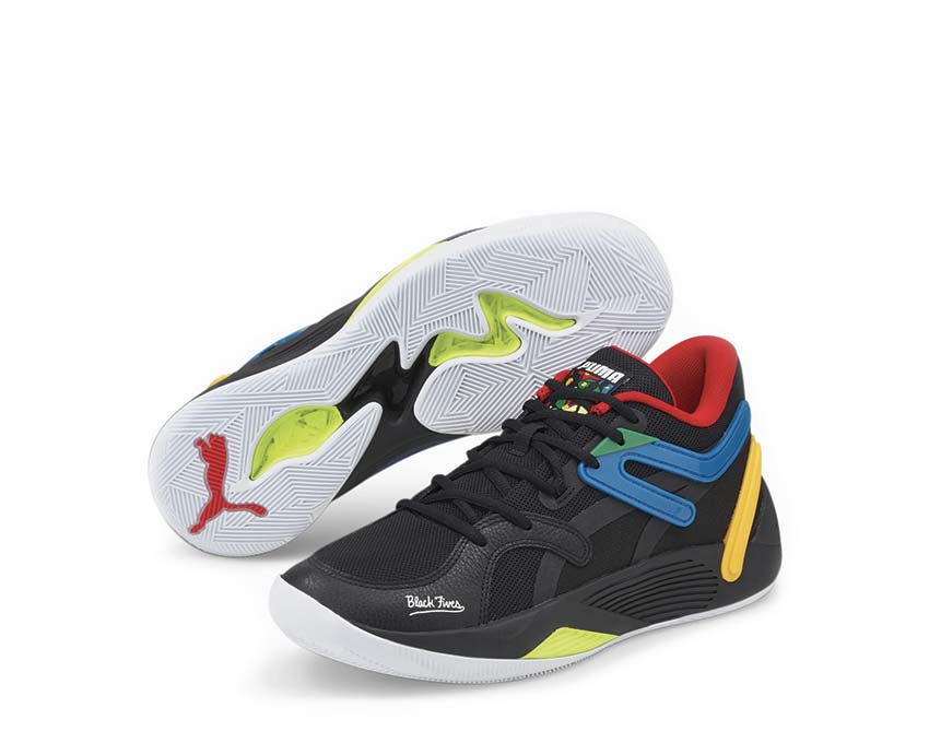 Puma TRC Blaze Court Black Fives Black / Saffron 376637 01