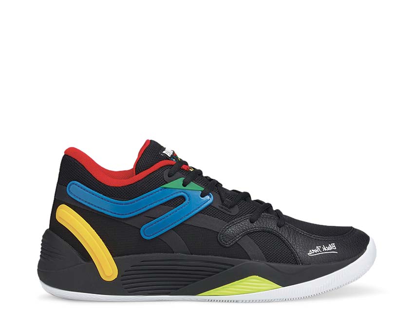 Puma TRC Blaze Court Black Fives Black / Saffron 376637 01
