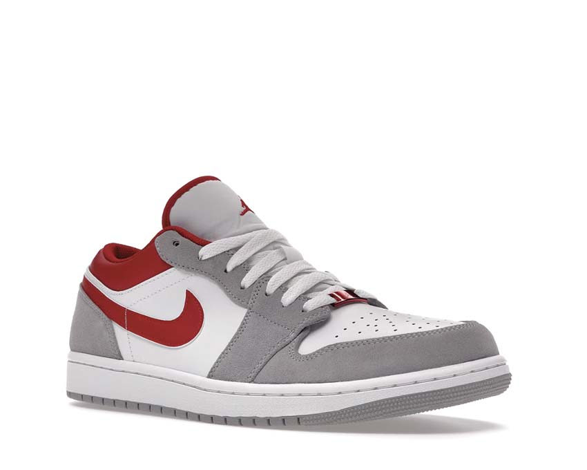 Air Jordan 1 Low SE LT Smoke Grey / Gym Red - White DC6991-016