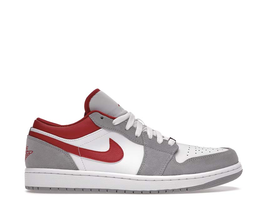 Air Jordan 1 Low SE LT Smoke Grey / Gym Red - White DC6991-016