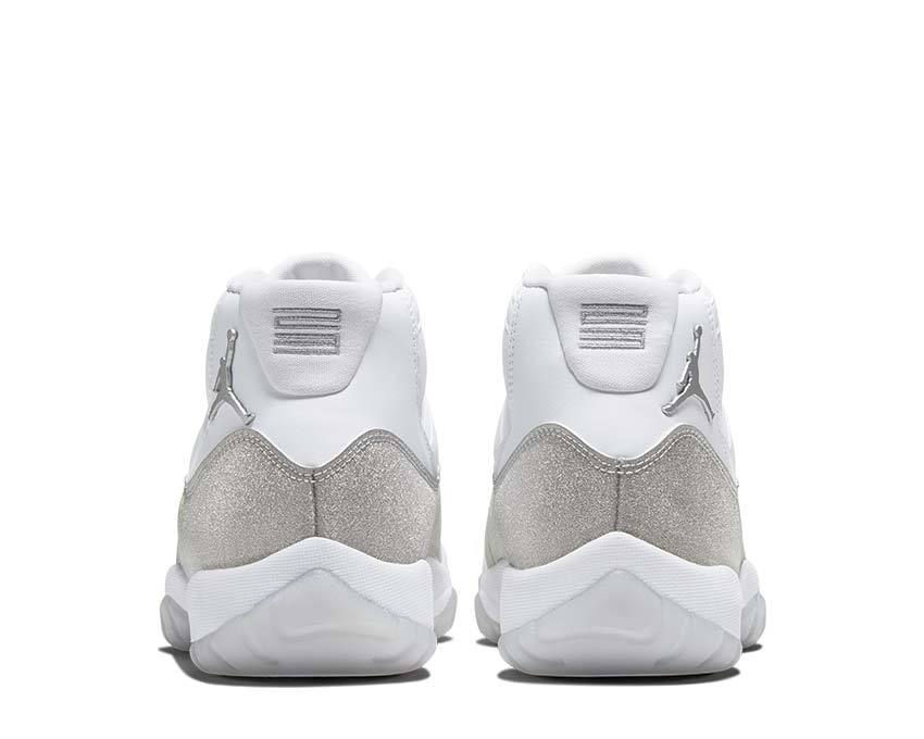 Air Jordan 11 Retro White / Metallic Silver - Vast Grey AR0715-100