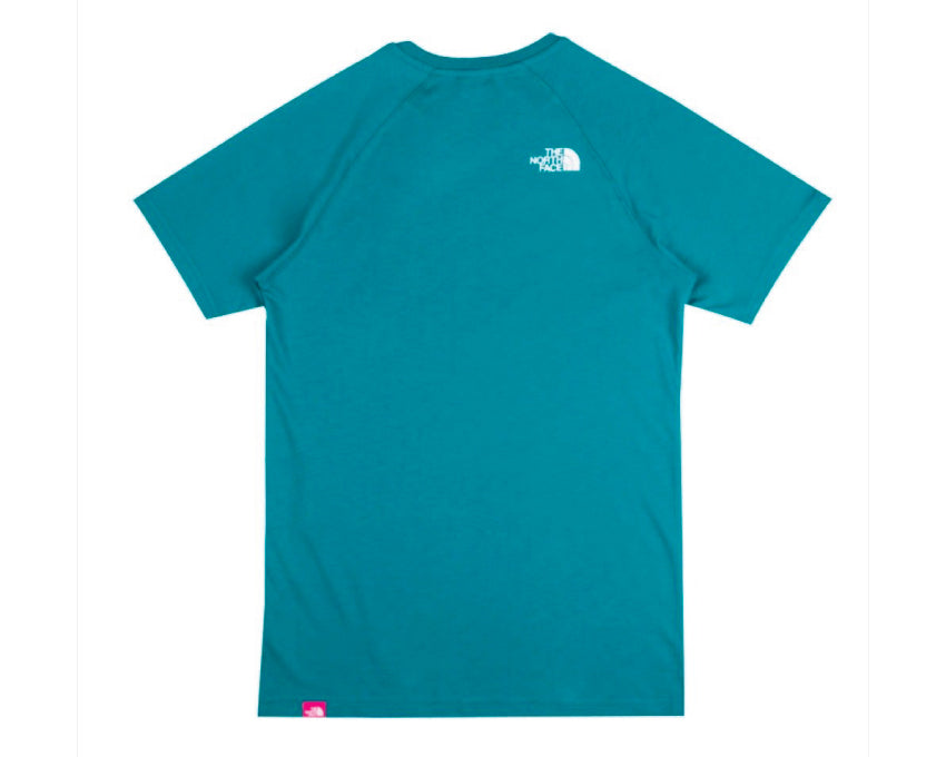 The North Face M S/S Raglan Redbox Tee Jaiden Green NF0A3BQOH8E1