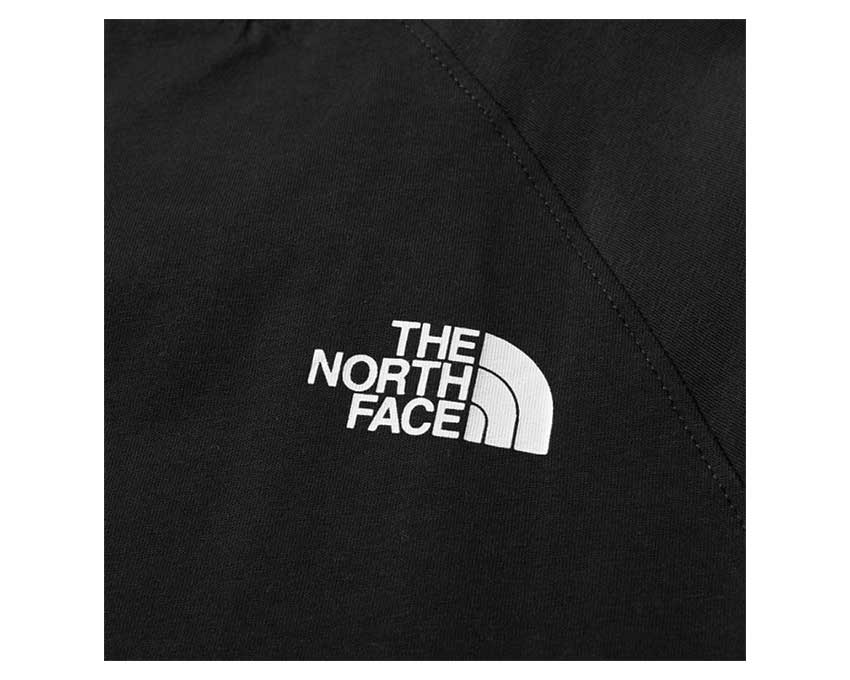 the The North Face S/S Raglan Red Box Black T93BQOJK3