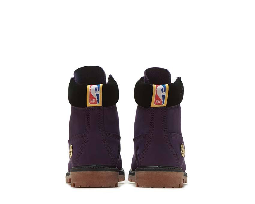 Timberland NBA LA Lakers Boots Dark Purple Nubuck TB0A285H527
