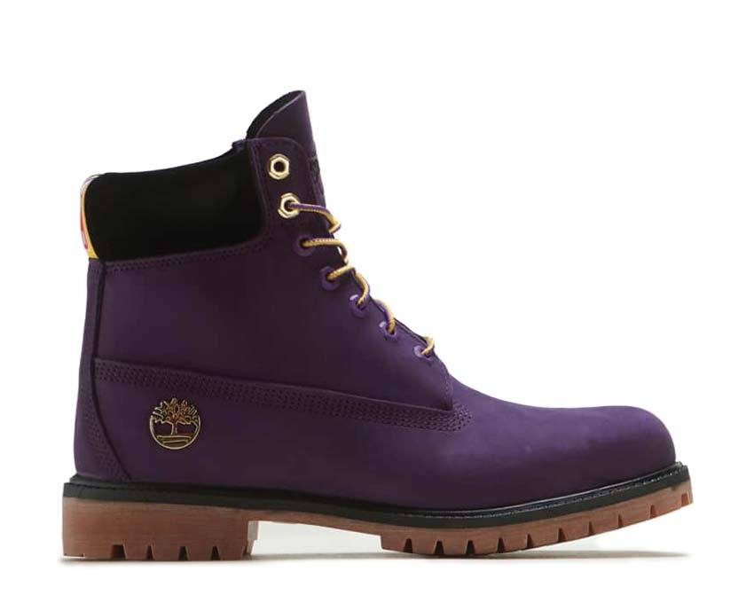 Timberland NBA LA Lakers Boots Dark Purple Nubuck TB0A285H527