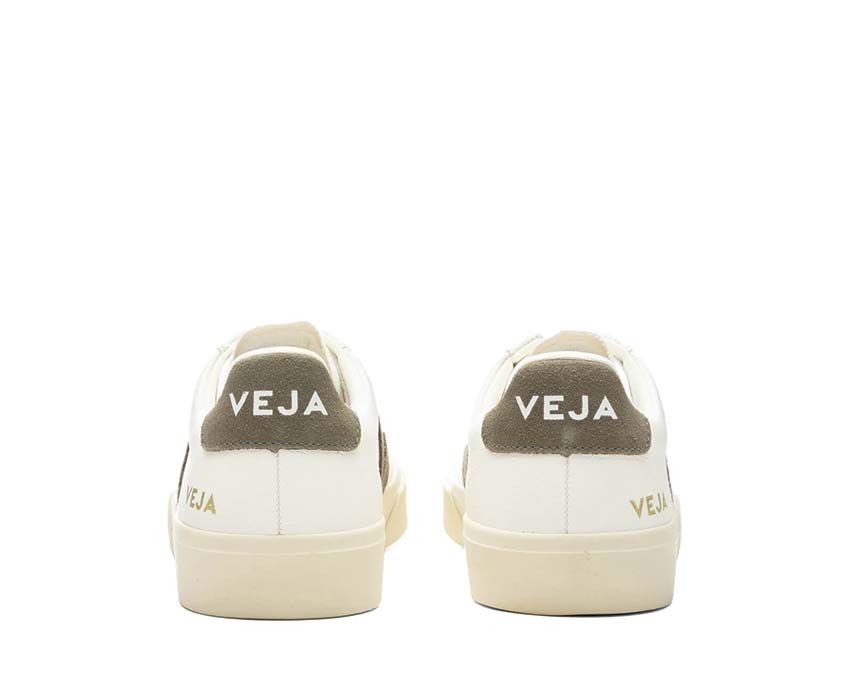 VEJA Campo Chromefree Leather Extra White / Khaki CP0502347A