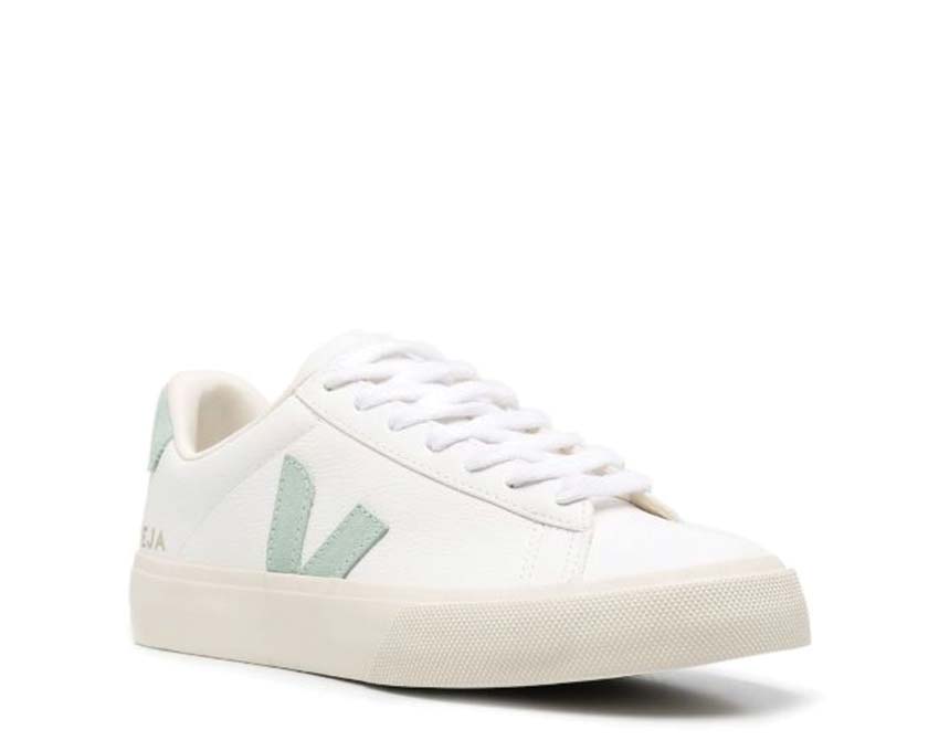 VEJA Campo Chromefree Leather White / Matcha CP0502485A