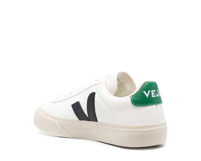 Veja Campo Chromefree Leather White / Black / Emerald CP0503155A