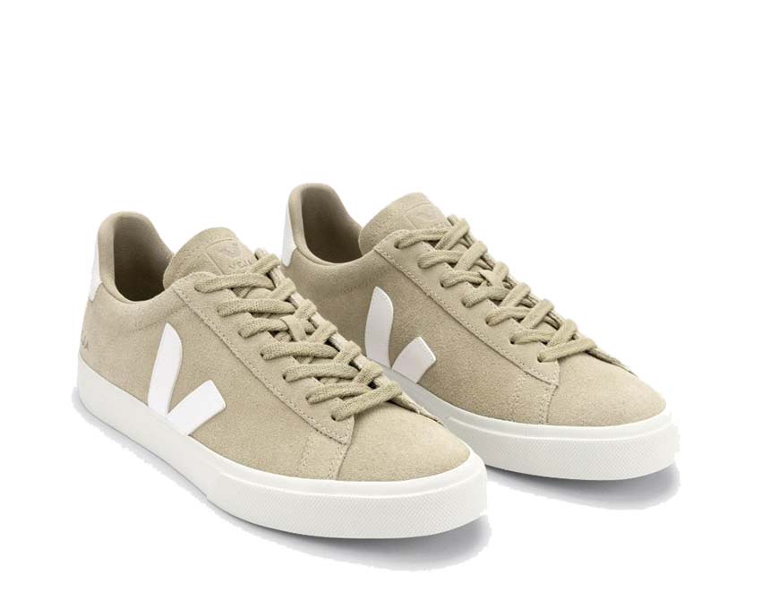 Veja Campo Suede Dune / White CP0302963B